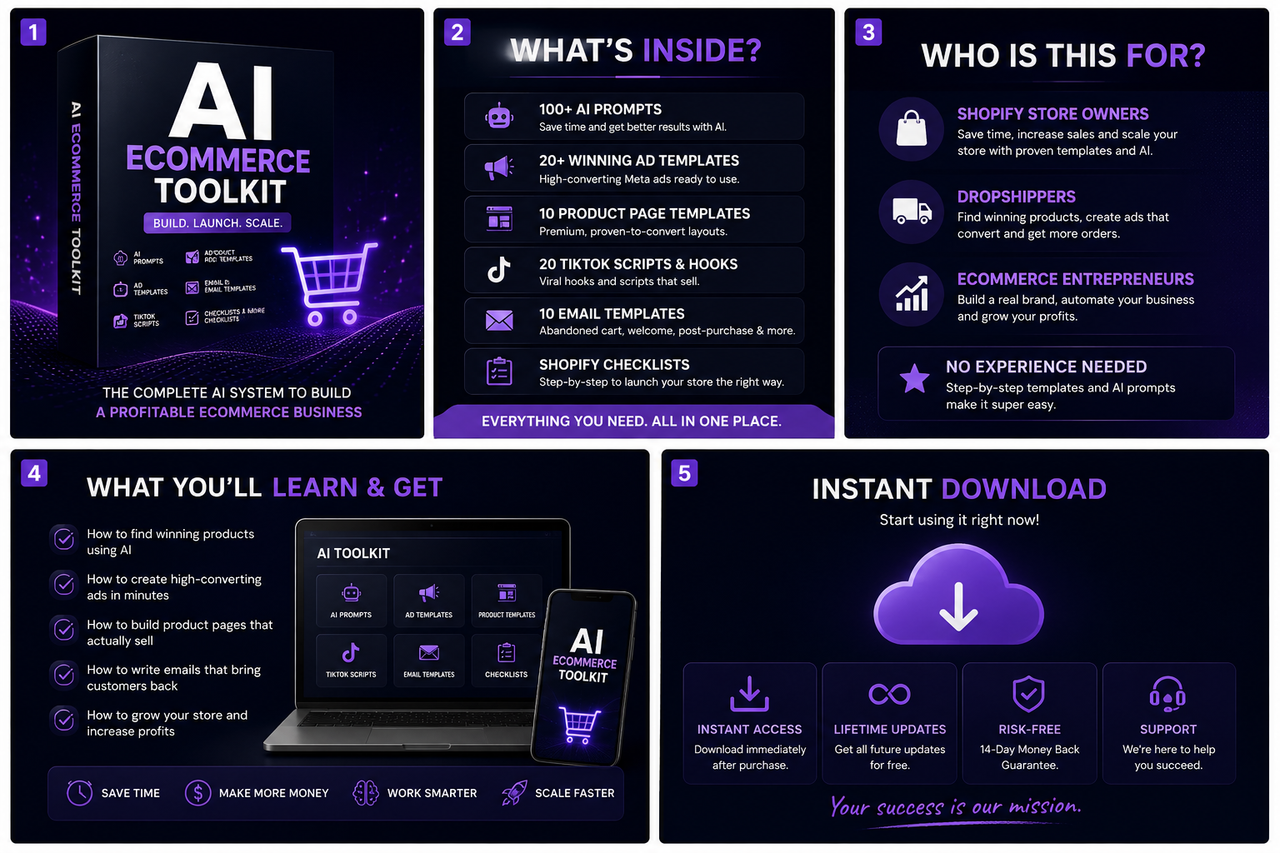AI Ecommerce Toolkit – Starter Pack